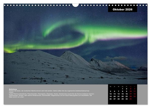 Produktbild: Wenn der Himmel gr&uuml;n wird (Wandkalender 2026 DIN A3 quer), CALVENDO Monatskalender