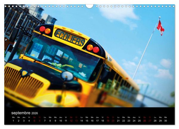 Produktbild: Couleurs pop sur Montr&eacute;al (Calendrier mural 2026 DIN A3 vertical), CALVENDO calendrier mensuel
