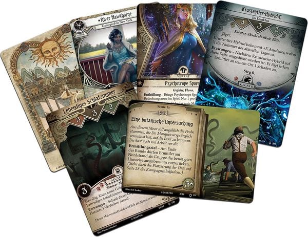 Produktbild: Arkham Horror Das Kartenspiel - Das Fest von Hemlock Vale (Kampagnen-Erweiterung) DE