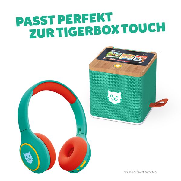 Produktbild: Tigerbuddies - Kinder - Kopfh&ouml;rer - Funky Green
