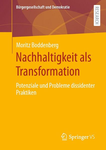 Produktbild: Nachhaltigkeit als Transformation