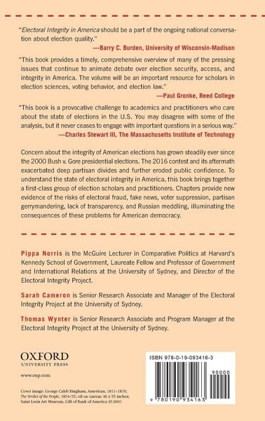 Produktbild: Electoral Integrity in America