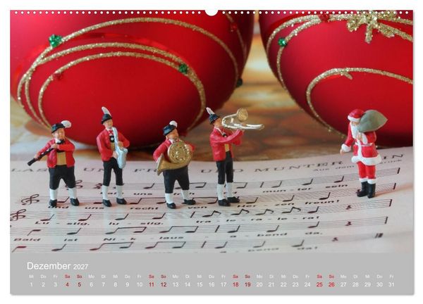 Produktbild: Das zweite Leben von Miniatur-Figuren (hochwertiger Premium Wandkalender 2027 DIN A2 quer), Kunstdruck in Hochglanz