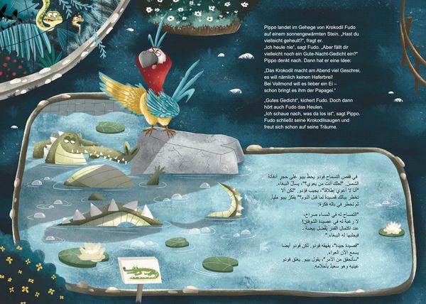 Produktbild: Gute Nacht im Zoo (Deutsch-Arabisch)