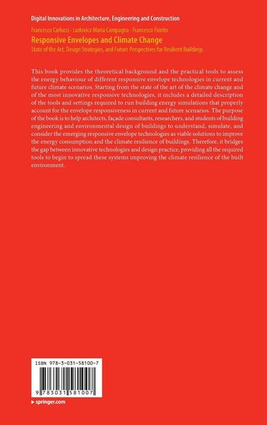 Produktbild: Responsive Envelopes and Climate Change