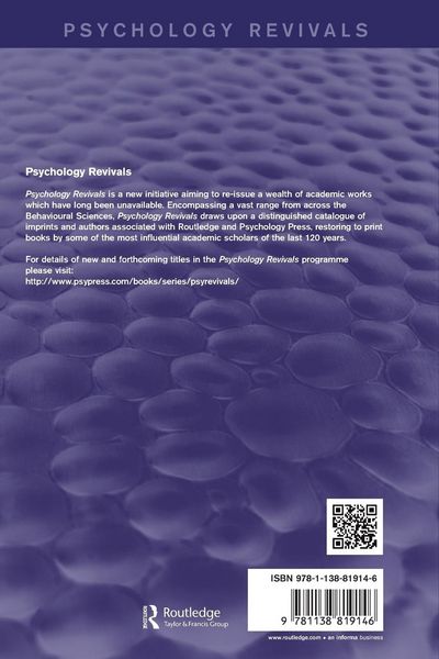Produktbild: Psychotherapy with Severely Deprived Children (Psychology Revivals)
