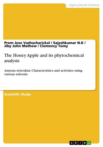 Produktbild: The Honey Apple and its phytochemical analysis