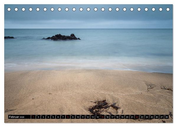 Produktbild: Blick aufs ruhige Meer (Tischkalender 2026 DIN A5 quer), CALVENDO Monatskalender