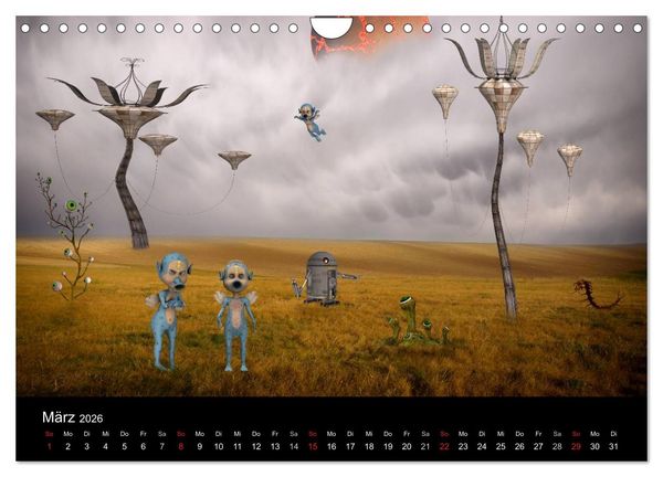 Produktbild: M&auml;rchenhaftes f&uuml;r Kinder (Wandkalender 2026 DIN A4 quer), CALVENDO Monatskalender