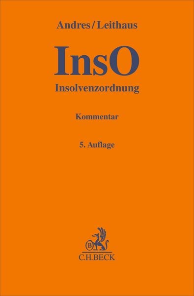 Produktbild: Insolvenzordnung (InsO)