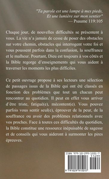 Produktbild: La Bible dans les moments difficiles