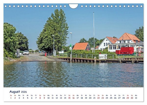 Produktbild: Maritime Schlei (Wandkalender 2026 DIN A4 quer), CALVENDO Monatskalender