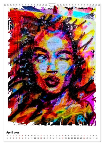 Produktbild: Street Art in Gent (Wandkalender 2026 DIN A3 hoch), CALVENDO Monatskalender
