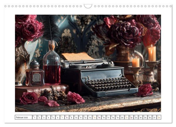 Produktbild: Zeitgefl&uuml;ster (Wandkalender 2026 DIN A3 quer), CALVENDO Monatskalender