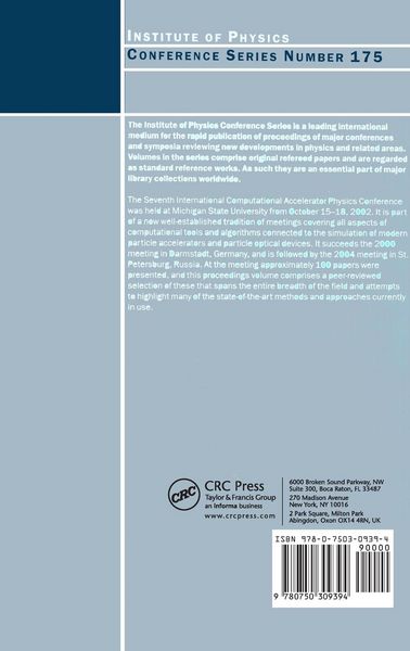 Produktbild: Computational Accelerator Physics 2003