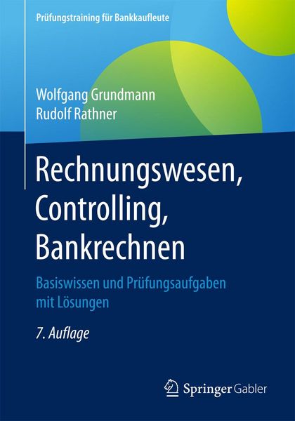 Produktbild: Rechnungswesen, Controlling, Bankrechnen