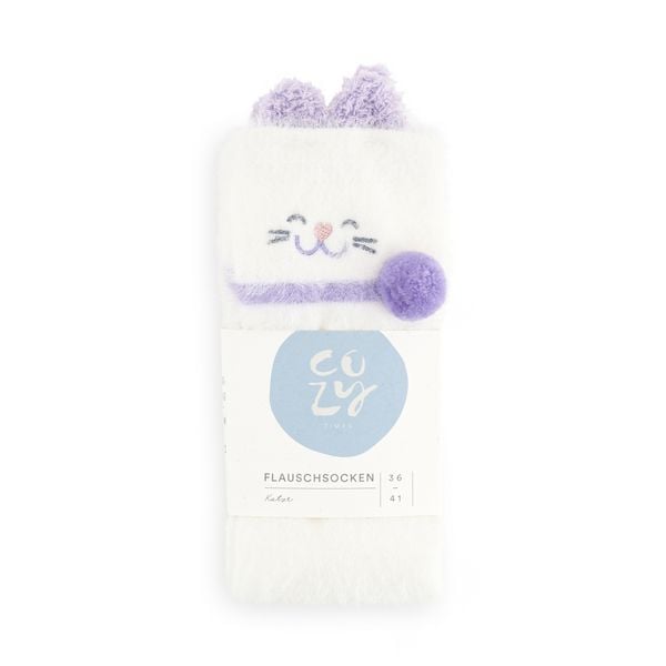 Produktbild: Flauschsocke "Katze"
