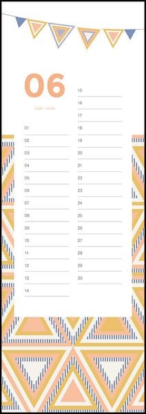 Produktbild: Geburtstagskalender Patterns