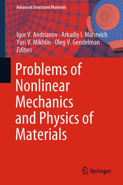Produktbild: Problems of Nonlinear Mechanics and Physics of Materials