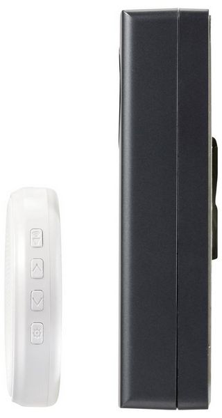 Produktbild: Sygonix IP-Video-T&uuml;rsprechanlage WLAN, Funk Grau, Wei&szlig;