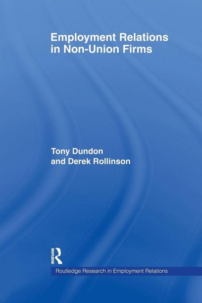 Produktbild: Employment Relations in Non-Union Firms