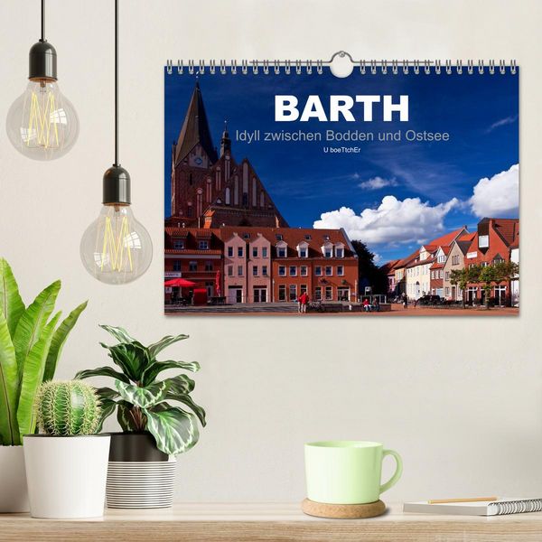 Produktbild: Barth - Idyll zwischen Bodden und Ostsee (Wandkalender 2026 DIN A4 quer), CALVENDO Monatskalender