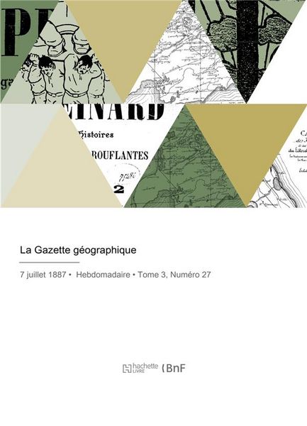 Produktbild: La gazette geographique
