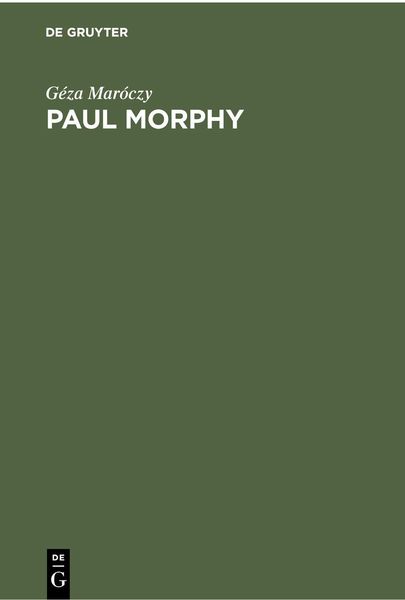 Produktbild: Paul Morphy