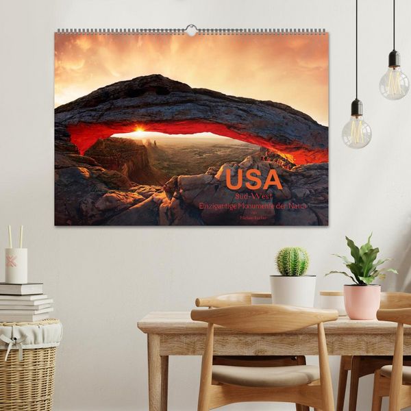 Produktbild: USA S&uuml;d-West (Wandkalender 2026 DIN A2 quer), CALVENDO Monatskalender