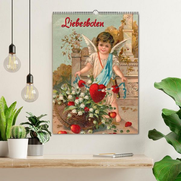 Produktbild: Liebesboten (Wandkalender 2026 DIN A2 hoch), CALVENDO Monatskalender