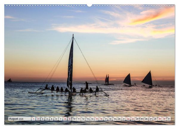 Produktbild: Philippinen - Land der Naturwunder (Wandkalender 2026 DIN A2 quer), CALVENDO Monatskalender