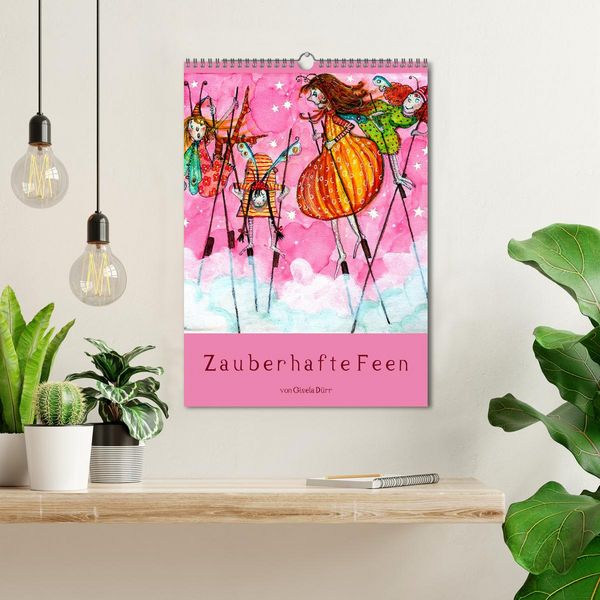 Produktbild: Zauberhafte Feen (Wandkalender 2026 DIN A3 hoch), CALVENDO Monatskalender