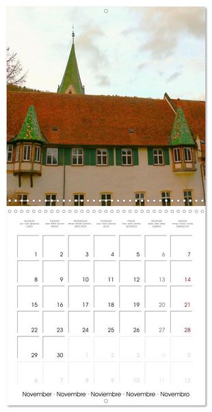 Produktbild: South Germany- Visiting the beautiful village Blaubeuren in the Swabian Alps (Wall Calendar 2027 12 &times; 12 Inch) CALVENDO 12 Month Wall Calendar