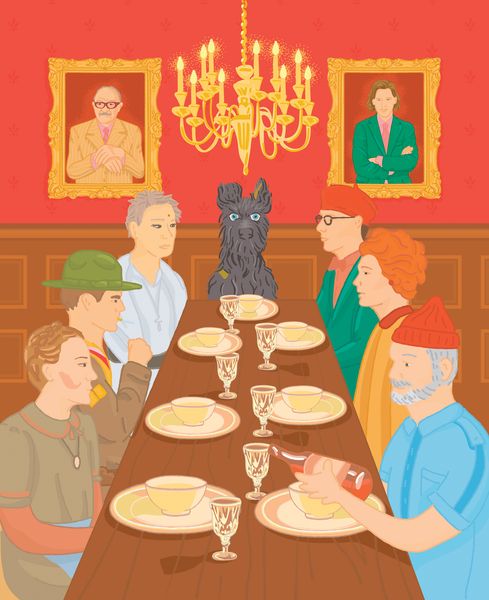 Produktbild: Das &auml;u&szlig;erst sonderbare Wes-Anderson-Kochbuch