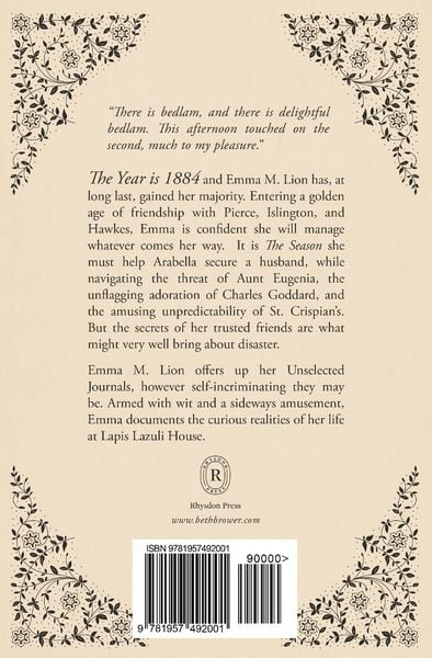 Produktbild: The Unselected Journals of Emma M. Lion