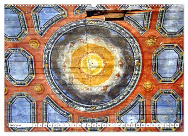 Produktbild: Die Kirche von M&uuml;hlhausen - Ein architektonisches Kleinod in Ostpreu&szlig;en (hochwertiger Premium Wandkalender 2026 DIN A2 quer), Kunstdruck in Hochglanz