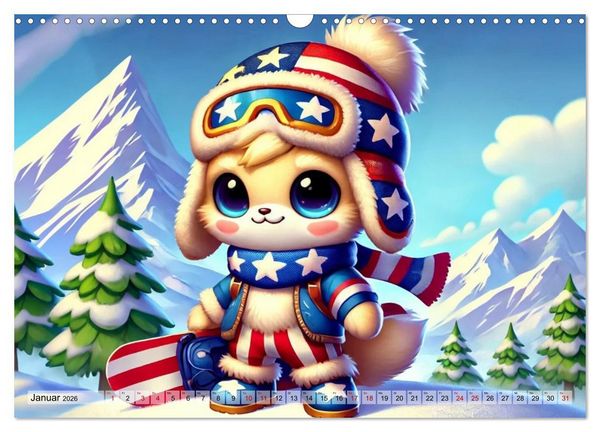 Produktbild: Buddy Stars - Abenteuer f&uuml;r Kinder (Wandkalender 2026 DIN A3 quer), CALVENDO Monatskalender