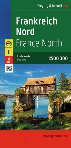 Produktbild: freytag & berndt Stra&szlig;enkarte Frankreich Nord 1:500.000