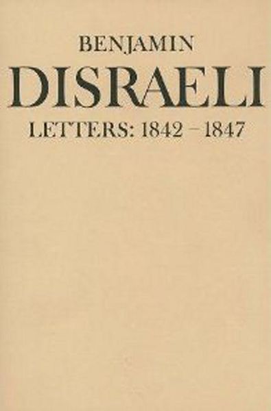Produktbild: Benjamin Disraeli Letters