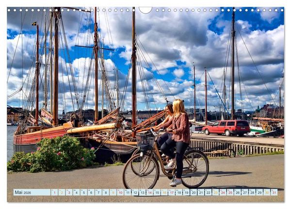 Produktbild: Stockholm - Venedig des Nordens (Wandkalender 2026 DIN A3 quer), CALVENDO Monatskalender