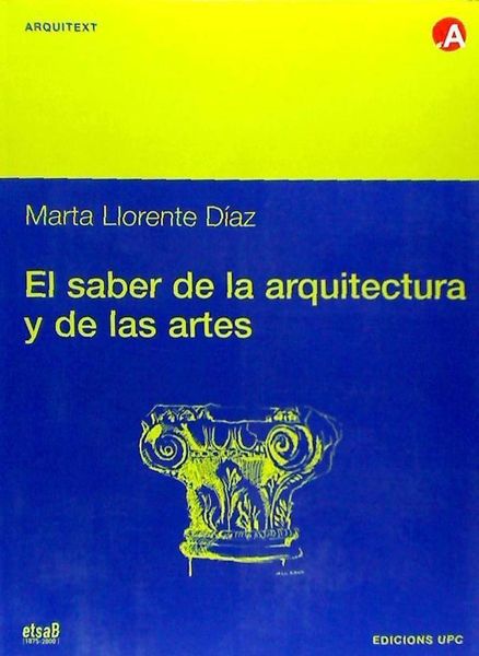 Produktbild: El saber de la arquitectura y de las artes