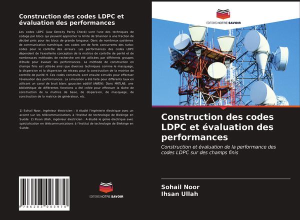 Produktbild: Construction des codes LDPC et &eacute;valuation des performances