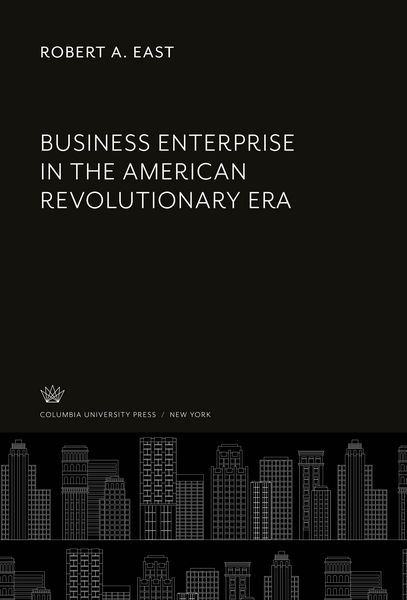 Produktbild: Business Enterprise in the American Revolutionary Era