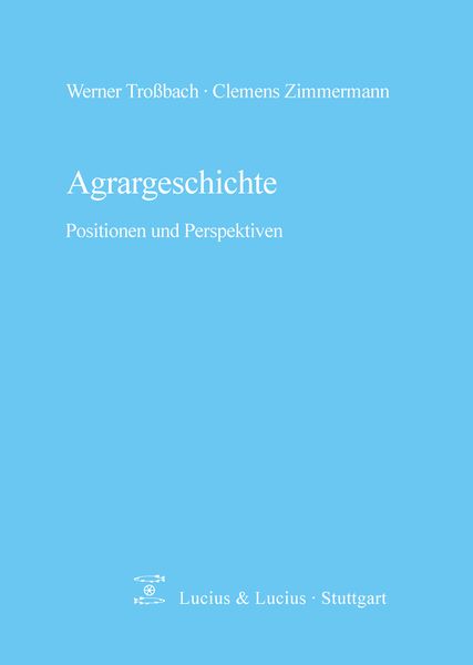 Produktbild: Agrargeschichte
