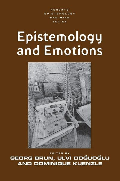 Produktbild: Epistemology and Emotions