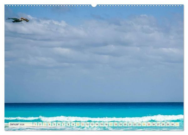 Produktbild: Kalender - selbst gestalten, Fotos selbst einkleben (hochwertiger Premium Wandkalender 2026 DIN A2 quer), Kunstdruck in Hochglanz