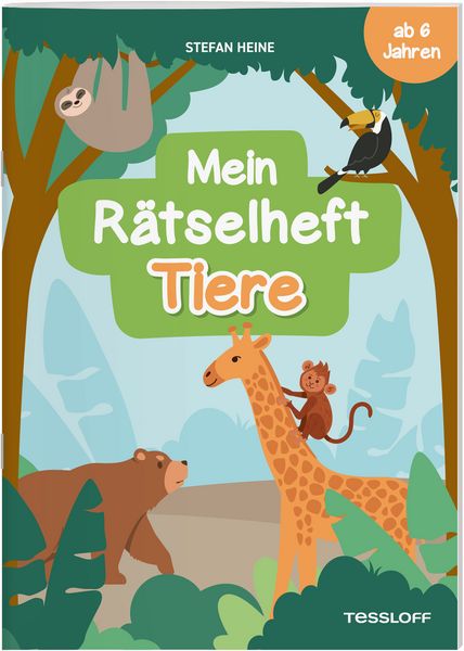 Produktbild: Mein R&auml;tselheft Tiere. Ab 6 Jahren