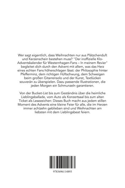 Produktbild: Der inoffizielle Klo-Adventskalender f&uuml;r Westernhagen-Fans