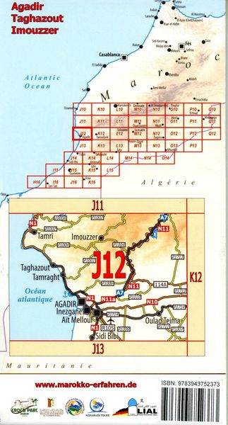 Produktbild: J12: Agadir - Taghazout - Imouzze
