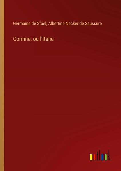 Produktbild: Corinne, ou l'Italie